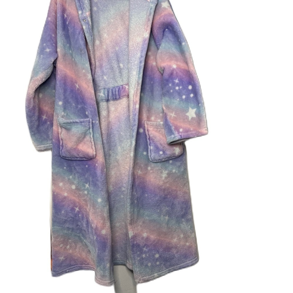 Colorful Starry Pastel Hooded Robe - Picture 1 of 4